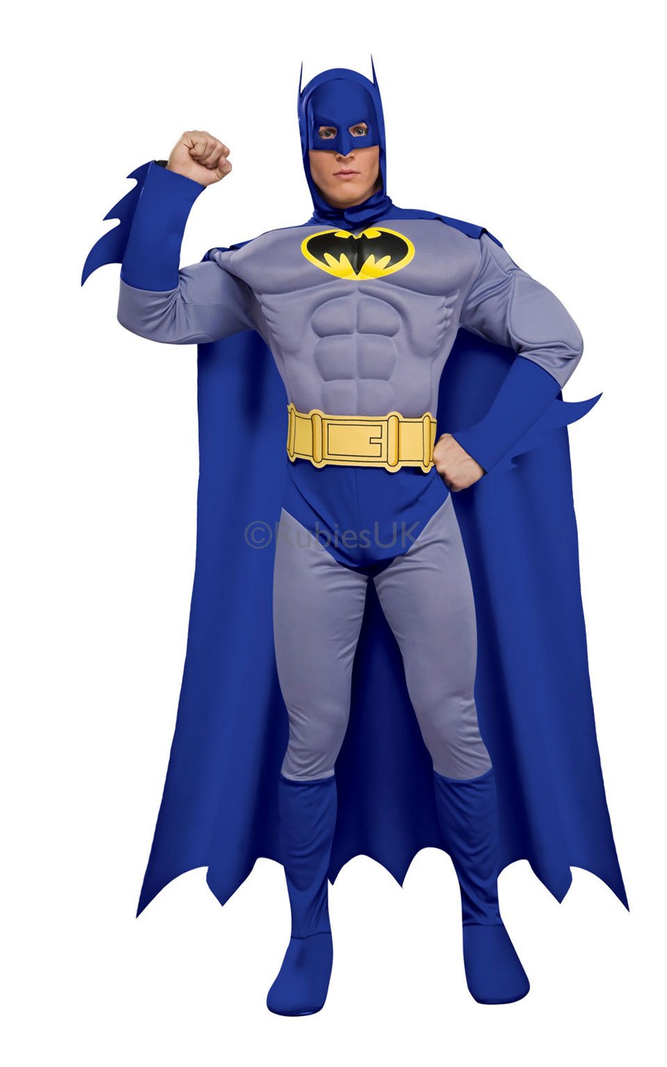 Photos - Fancy Dress Rubies Deluxe Adult Batman Costume, Small 