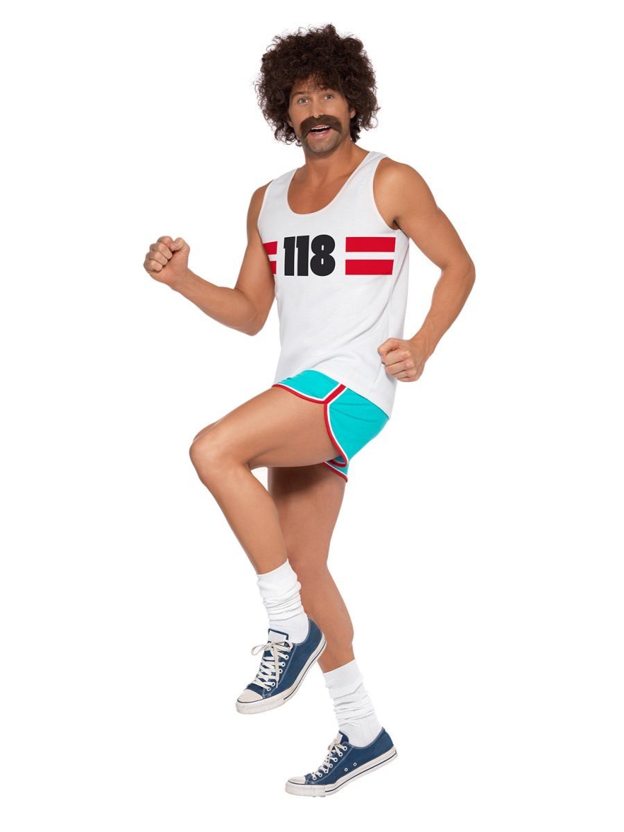 Smiffys 118118 Runner Costume Fancy Dress