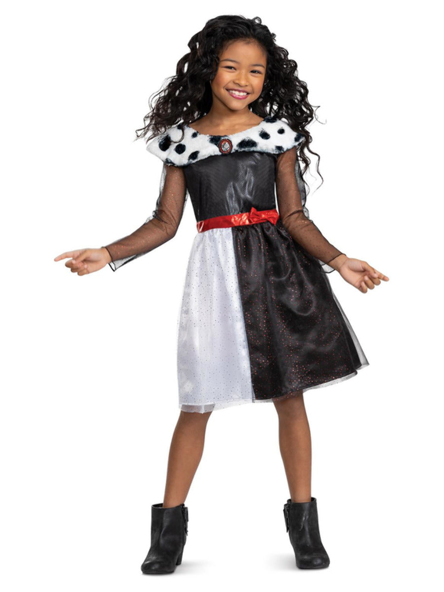 Disney Villains Cruella Classic Costume 3t 4t