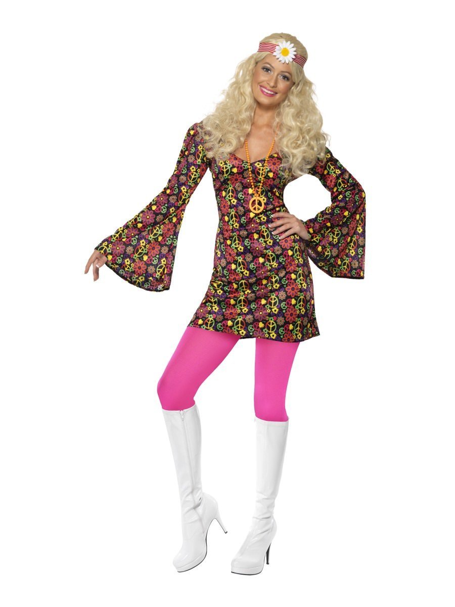 Click to view product details and reviews for Smiffys 1960s Cnd Costume Fancy Dress Small Uk 8 10.