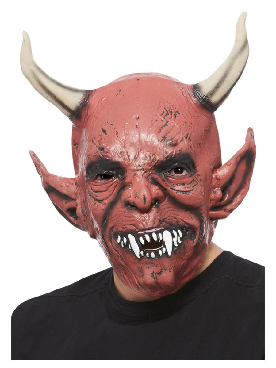 Photos - Fancy Dress Smiffys Devil Demon Mask - 