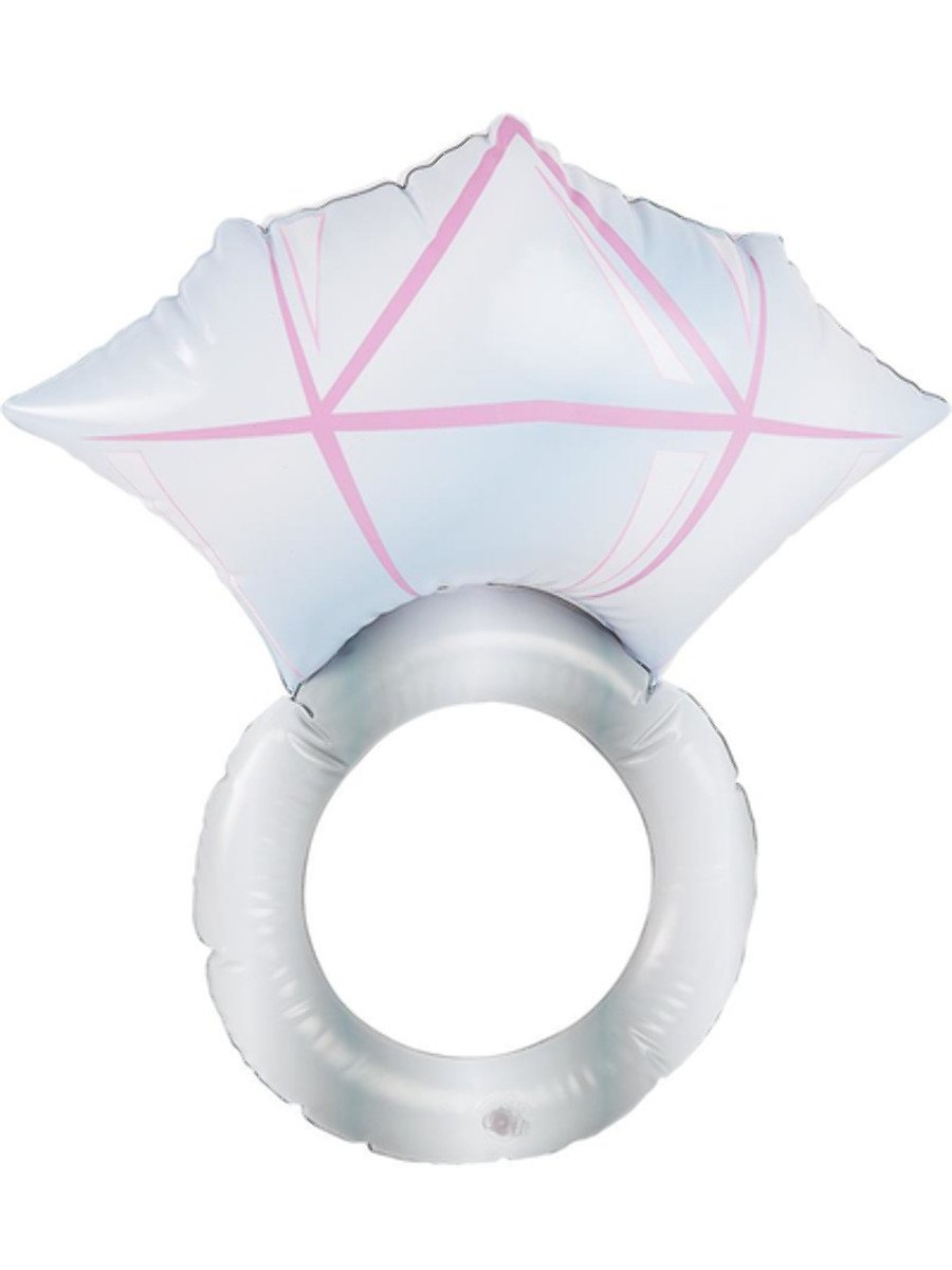Smiffys Inflatable Diamond Ring Fancy Dress