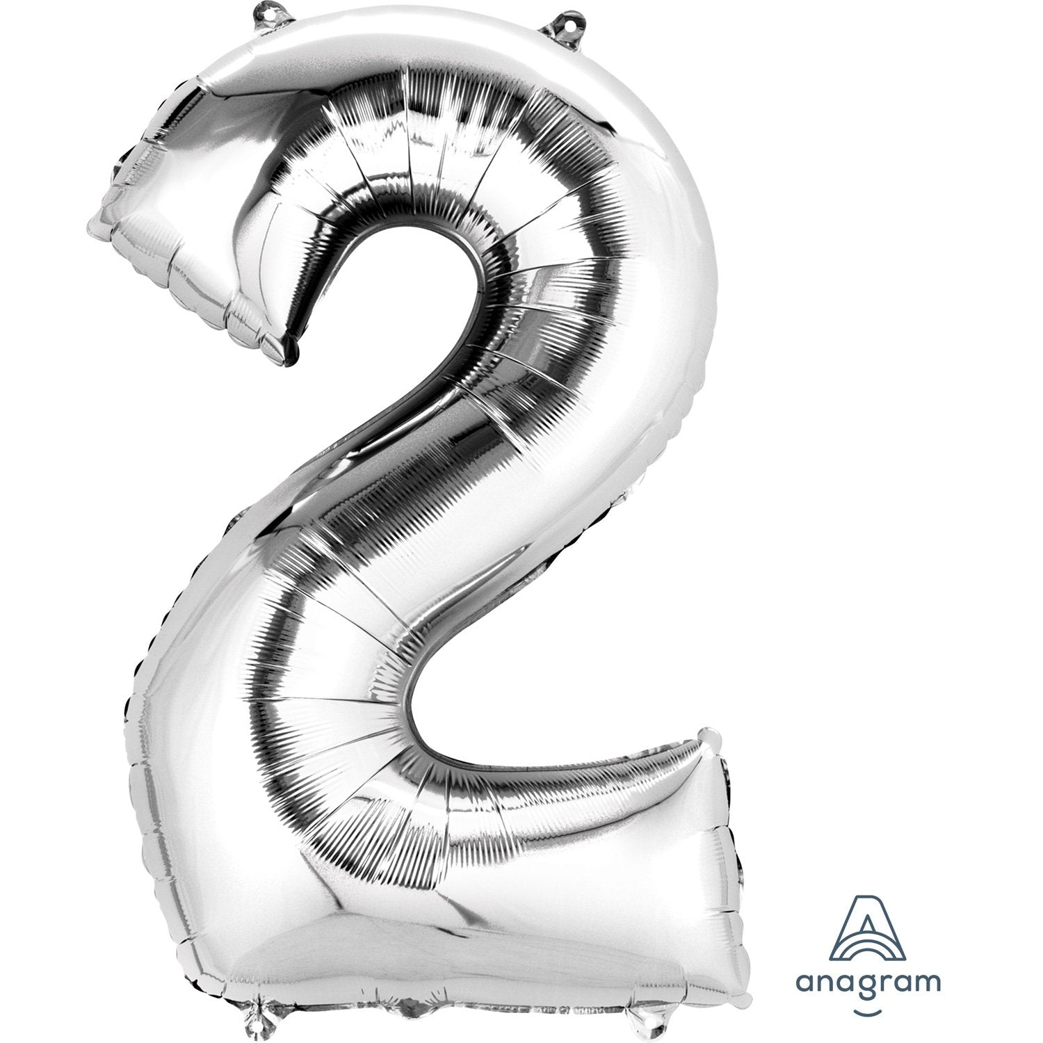 Click to view product details and reviews for Amscan Silver Number 2 Balloon 34 Foil Fancy Dress.