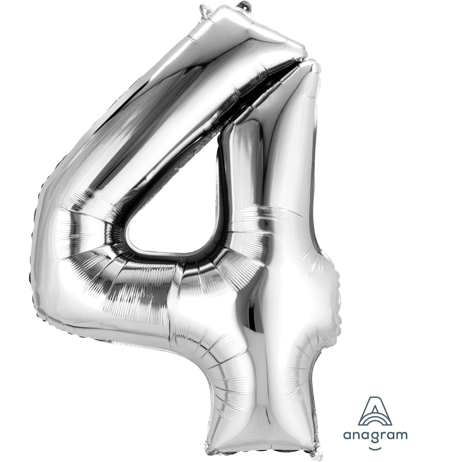 Click to view product details and reviews for Amscan Silver Number 4 Balloon 34 Foil Fancy Dress.