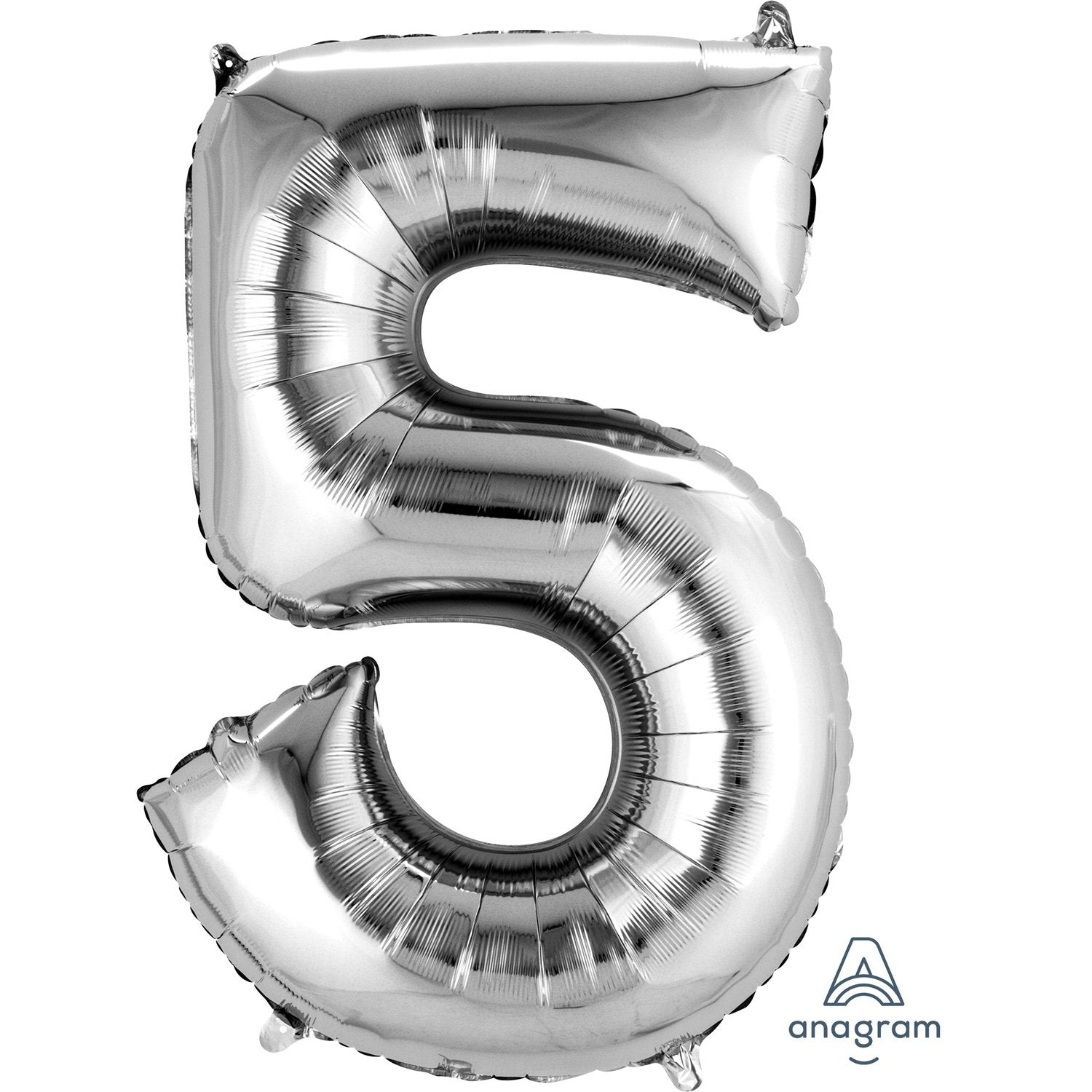 Click to view product details and reviews for Amscan Silver Number 5 Balloon 34 Foil Fancy Dress.