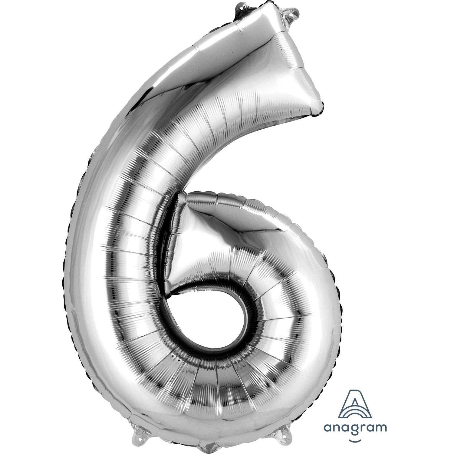 Click to view product details and reviews for Amscan Silver Number 6 Balloon 34 Foil Fancy Dress.