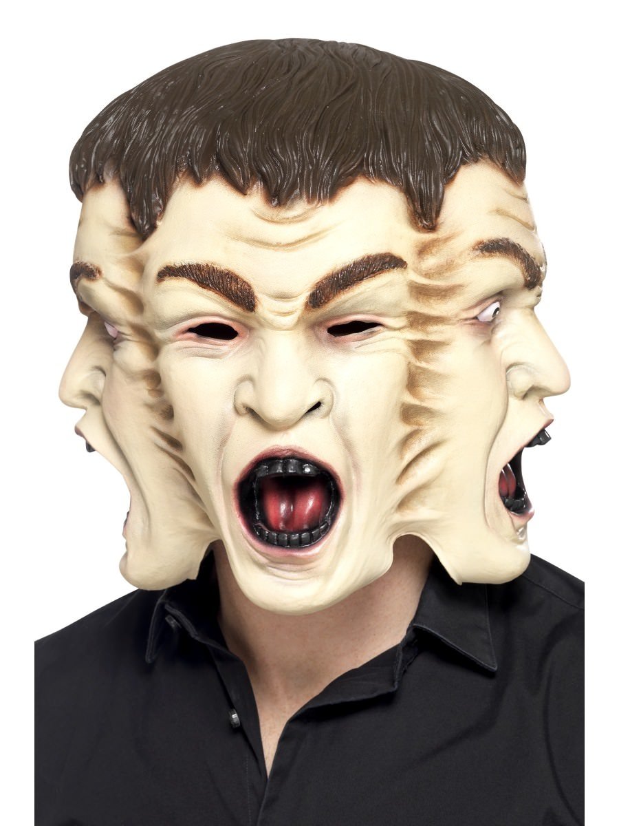 Click to view product details and reviews for Smiffys 3 Face Mask Fancy Dress.