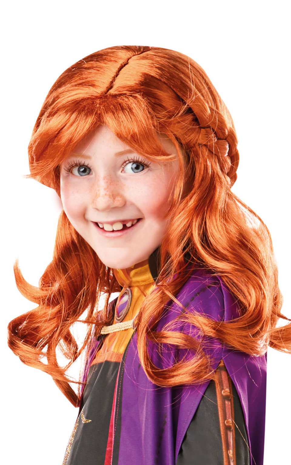 Photos - Fancy Dress Rubies Girls Frozen 2 Anna Wig 