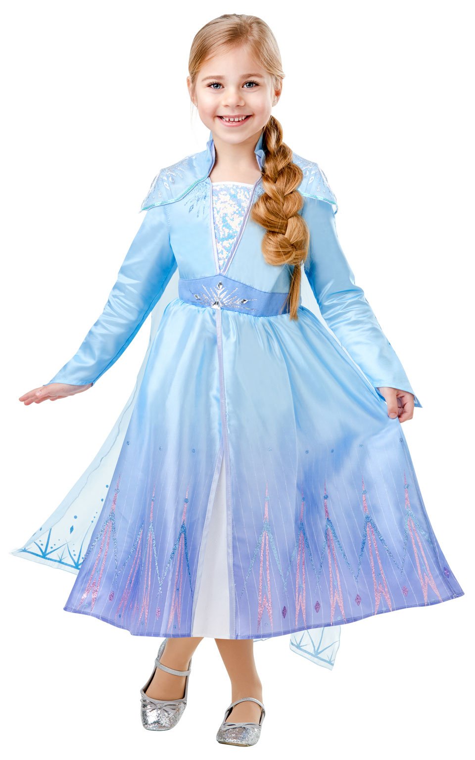 Click to view product details and reviews for Deluxe Disney Frozen 2 Girls Elsa Costume Large Age 7 8.