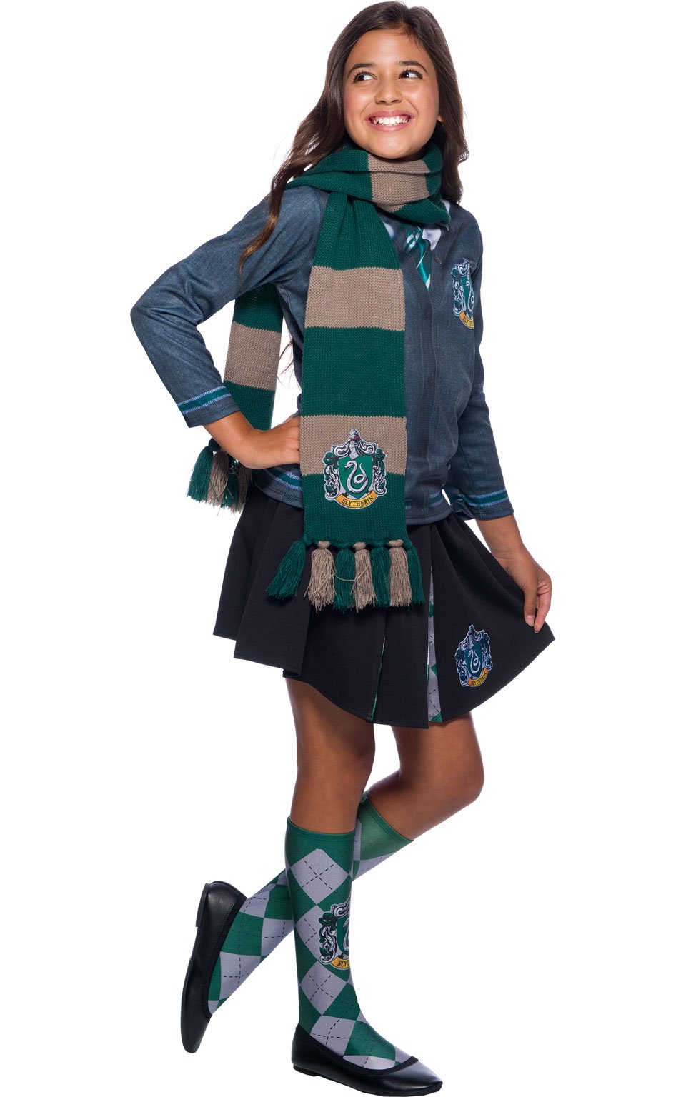 Click to view product details and reviews for Harry Potter Slytherin Deluxe Scarf.