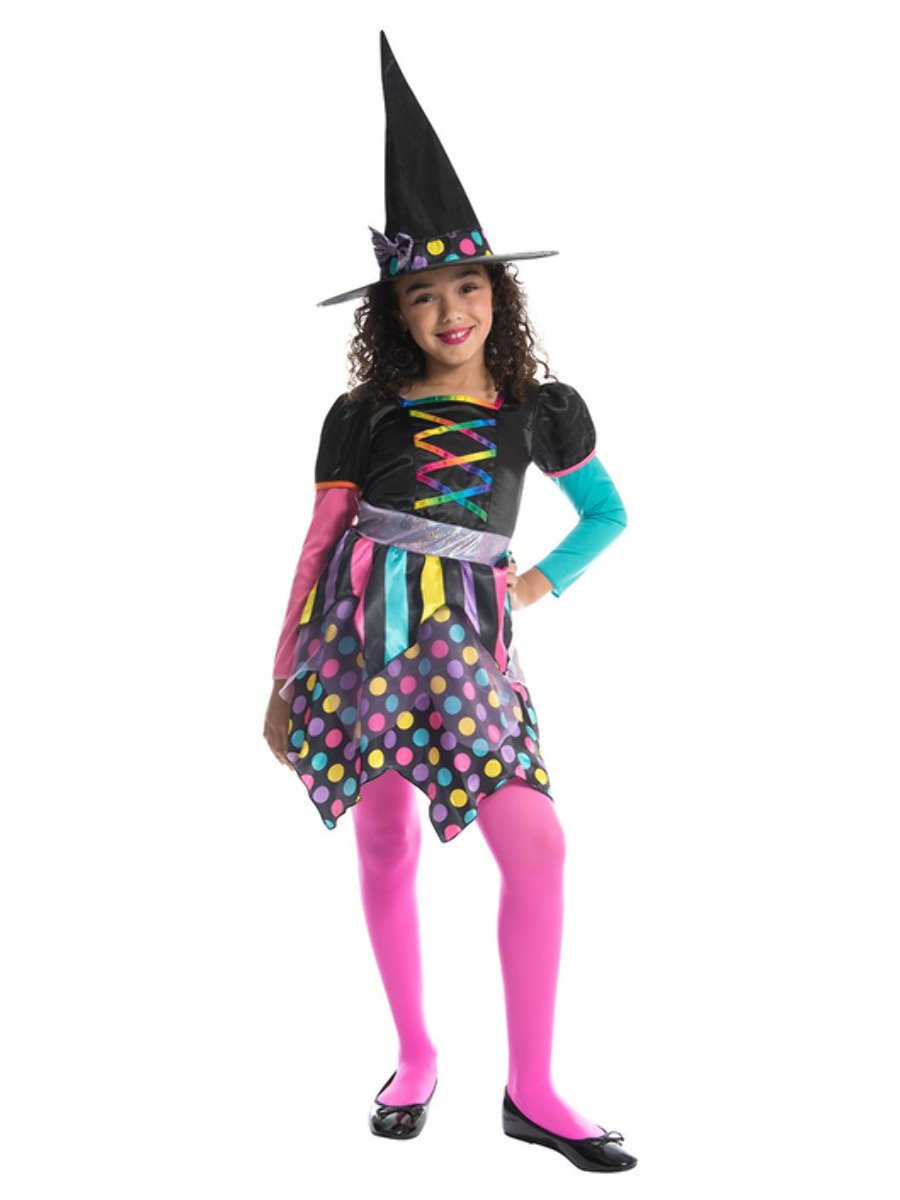 Click to view product details and reviews for Girls Neon Witch Costume Large Age 10 12.