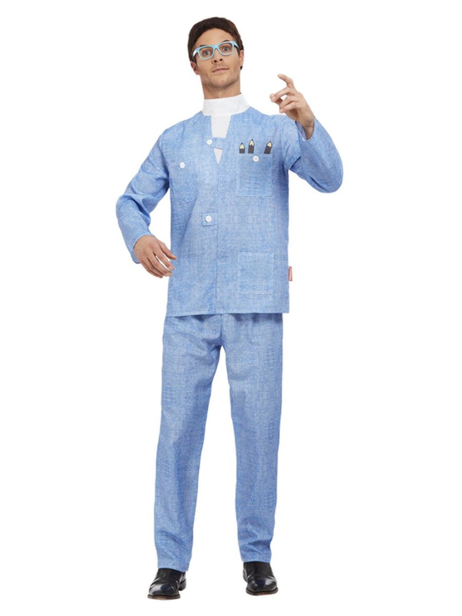 Click to view product details and reviews for Smiffys Thunderbirds Brains Costume Blue Fancy Dress Large Chest 42 44.