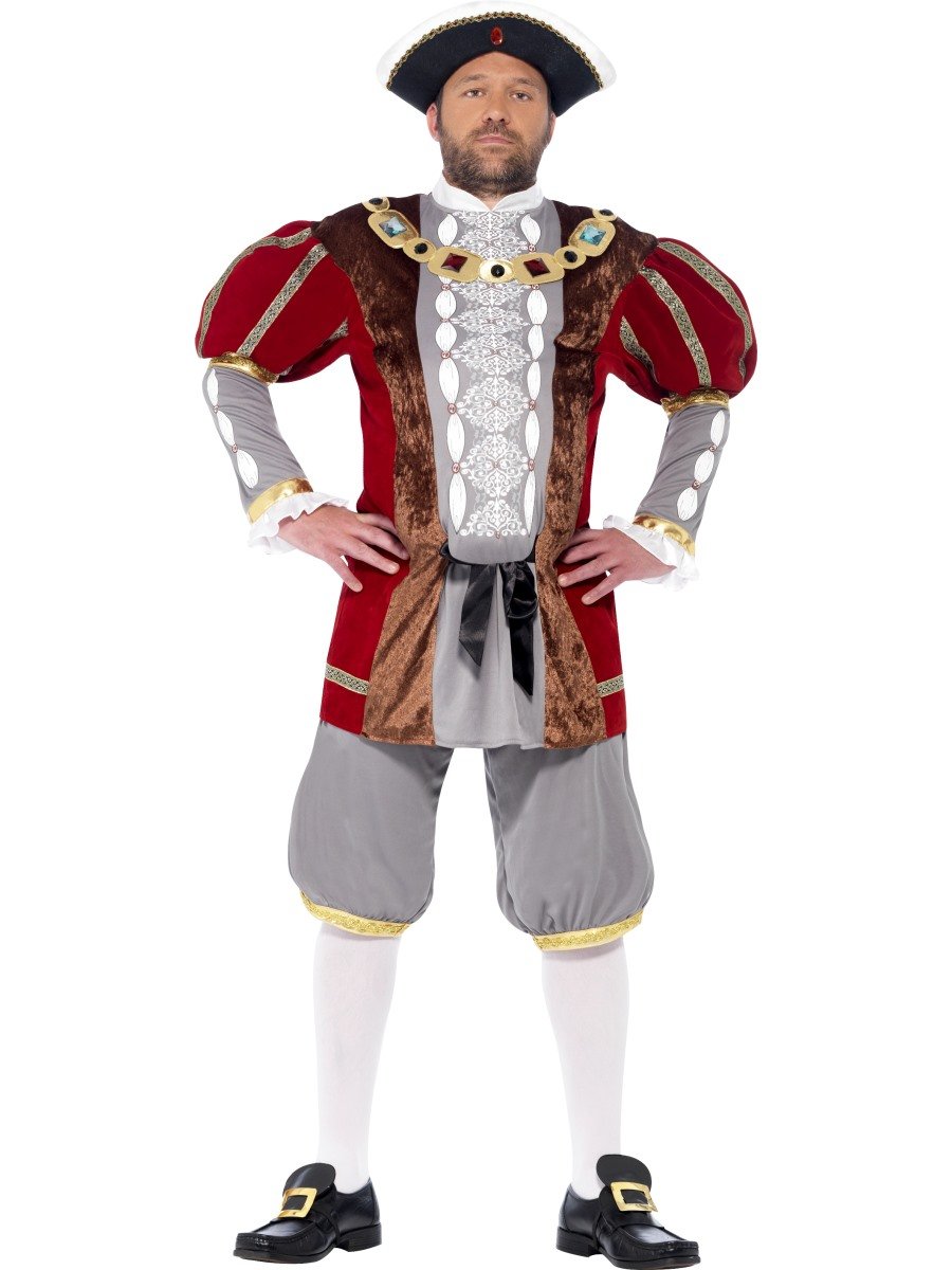 Smiffys Henry Viii Deluxe Costume Fancy Dress X Large Chest 46 48
