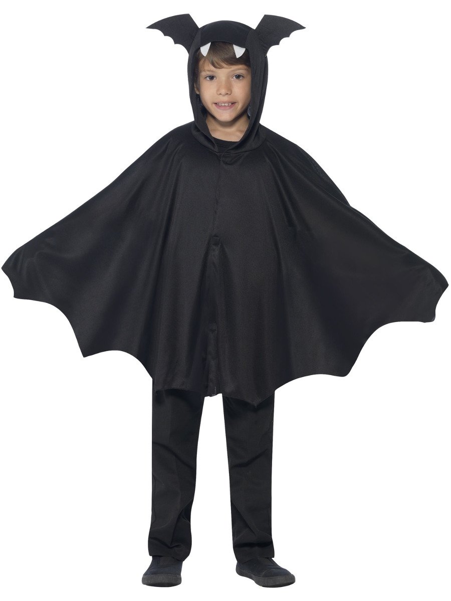 Photos - Fancy Dress Smiffys Bat Cape - , Medium/Large (Age 10-12)