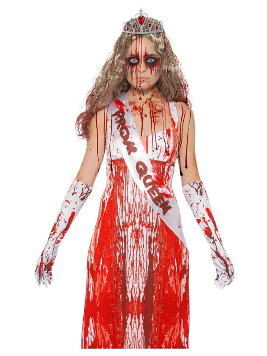 Smiffys Bloody Prom Queen Kit Fancy Dress - Fancy Dress Costumes