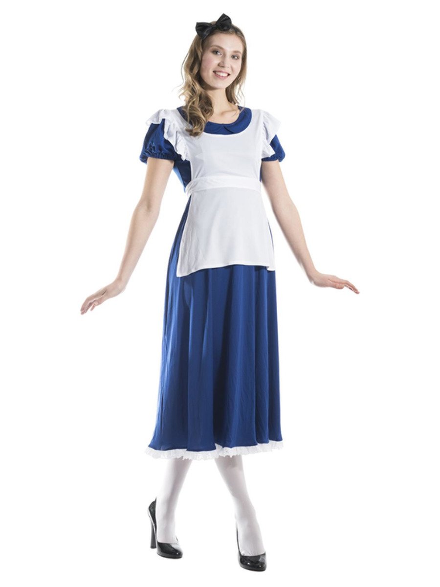Adult Alice Costume Long Medium Uk 12 14