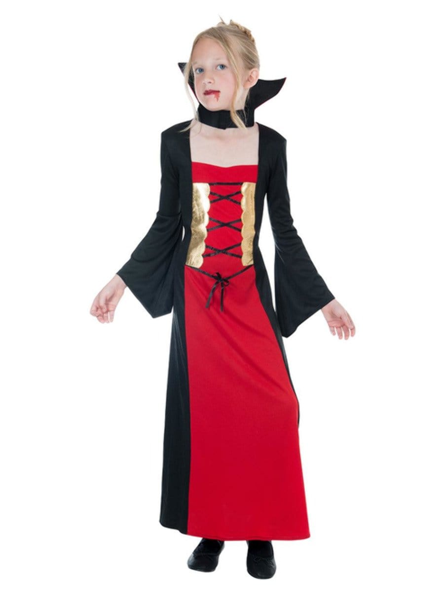 Gothic Vampiress Costume Medium Age 7 9