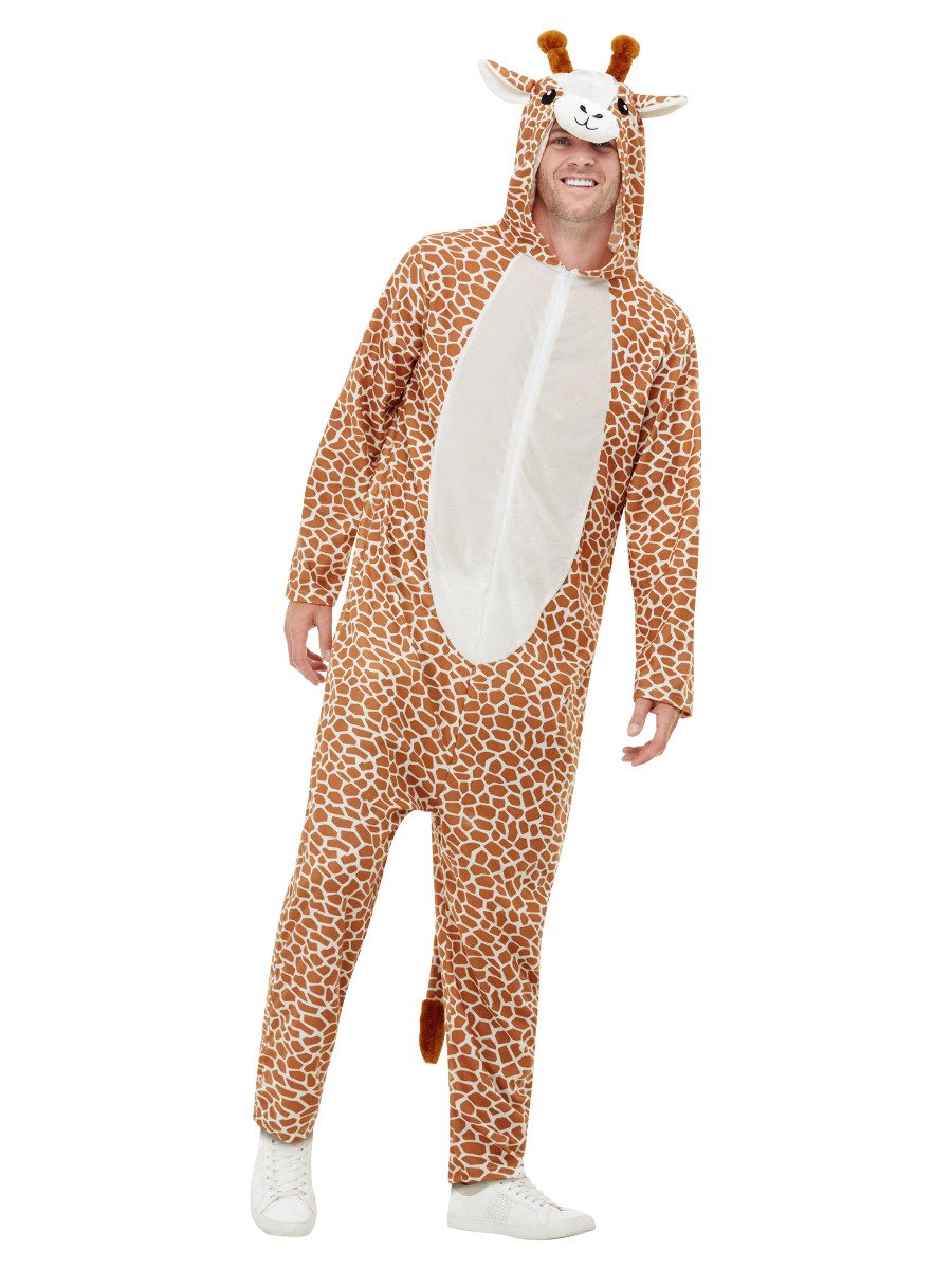 Smiffys Adult Giraffe Costume Unisex Fancy Dress Unisex Large