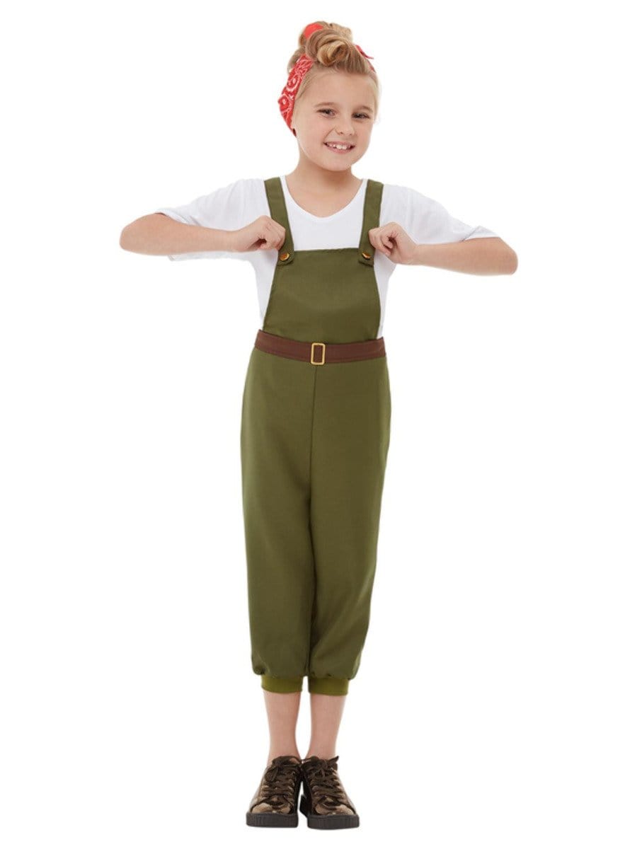 Click to view product details and reviews for Smiffys Ww2 Little Land Girl Costume Fancy Dress Large Age 10 12.