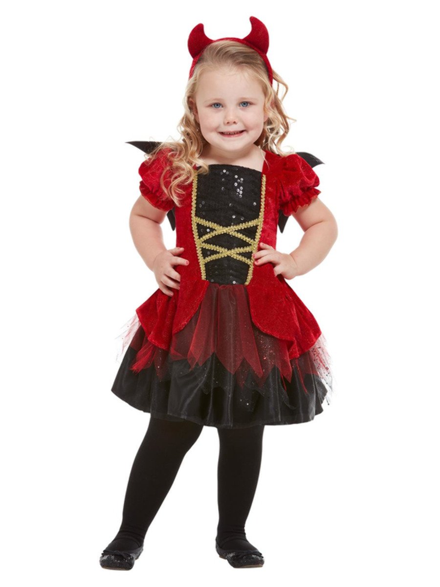 Smiffys Boys Deluxe Devil Horror Halloween Costume Child Age 4-6 7-9 10-12  Year Fancy Dress & Period Costumes Fashion Suneducationgroup.com