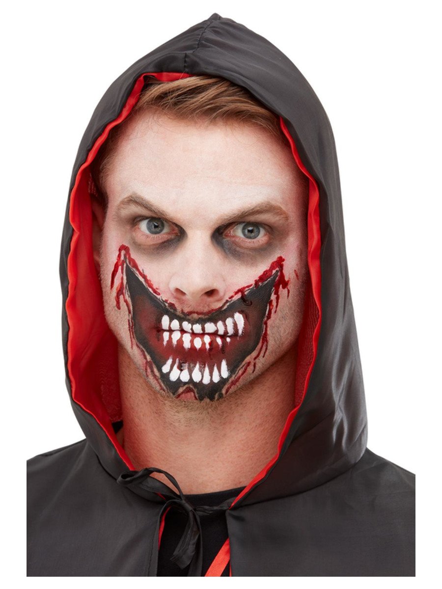 Click to view product details and reviews for Smiffys Smiffys Make Up Fx Slashed Mouth Kit Aqua Fancy Dress.