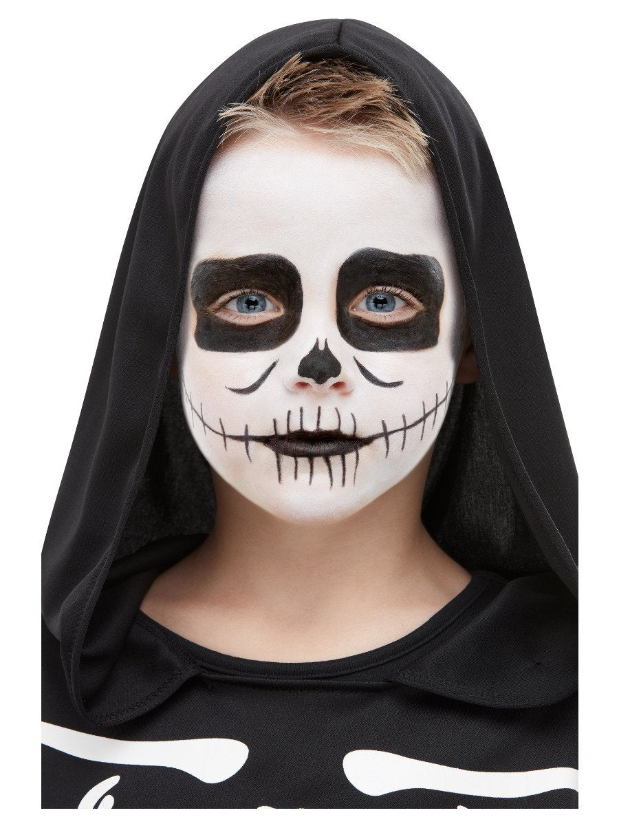 Smiffys Smiffys Make Up Fx Kids Skeleton Kit Aqua Fancy Dress