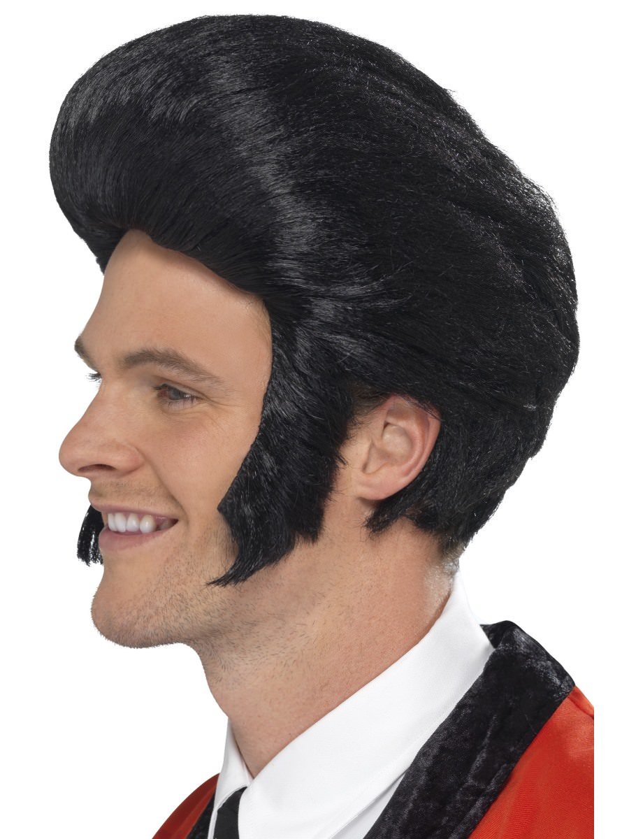 Click to view product details and reviews for Smiffys 50s Quiff King Wig Fancy Dress.