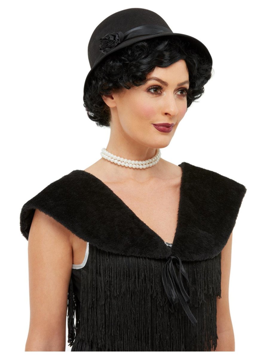 Smiffys 1920s Instant Kit Black Fancy Dress