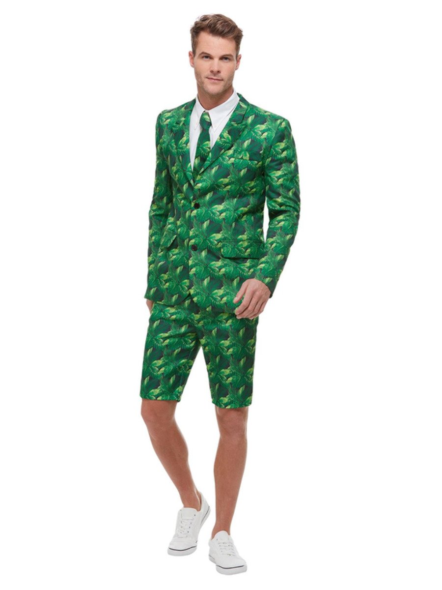 Smiffys Tropical Palm Tree Suit Fancy Dress X Large Chest 46 48