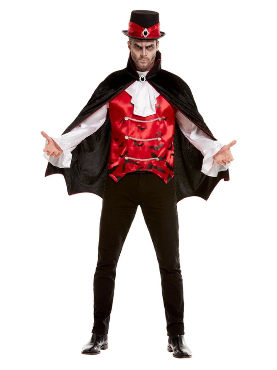 Photos - Fancy Dress Smiffys Vampire Costume - , X Large (Chest 46-48)