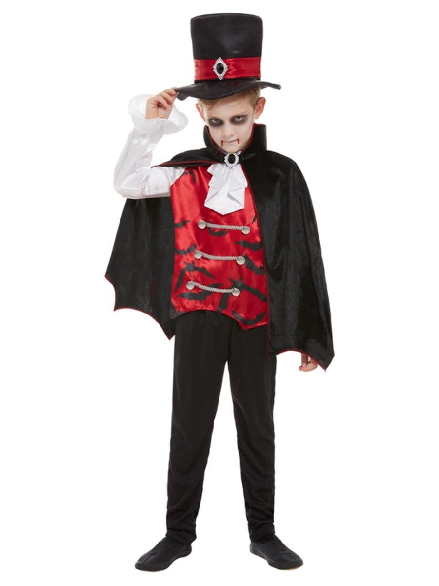 Smiffys Vampire Costume Fancy Dress Large Age 10 12