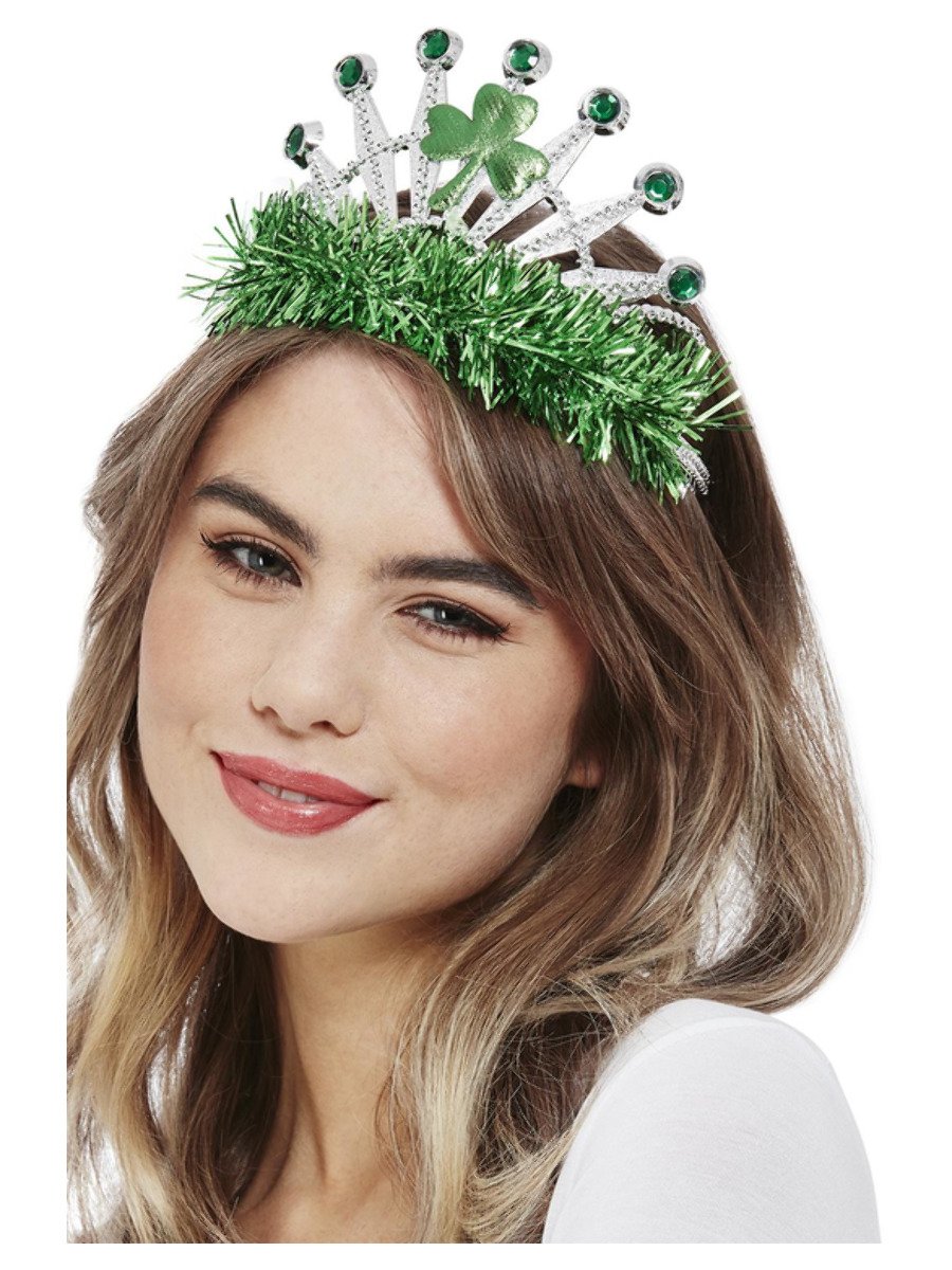 Smiffys Paddys Day Tiara Crown Fancy Dress