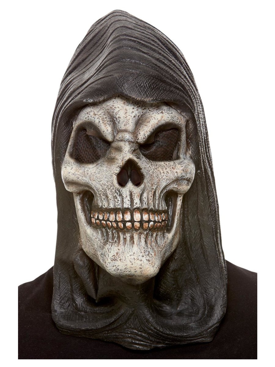 Click to view product details and reviews for Smiffys Hooded Skeleton Latex Mask Fancy Dress.