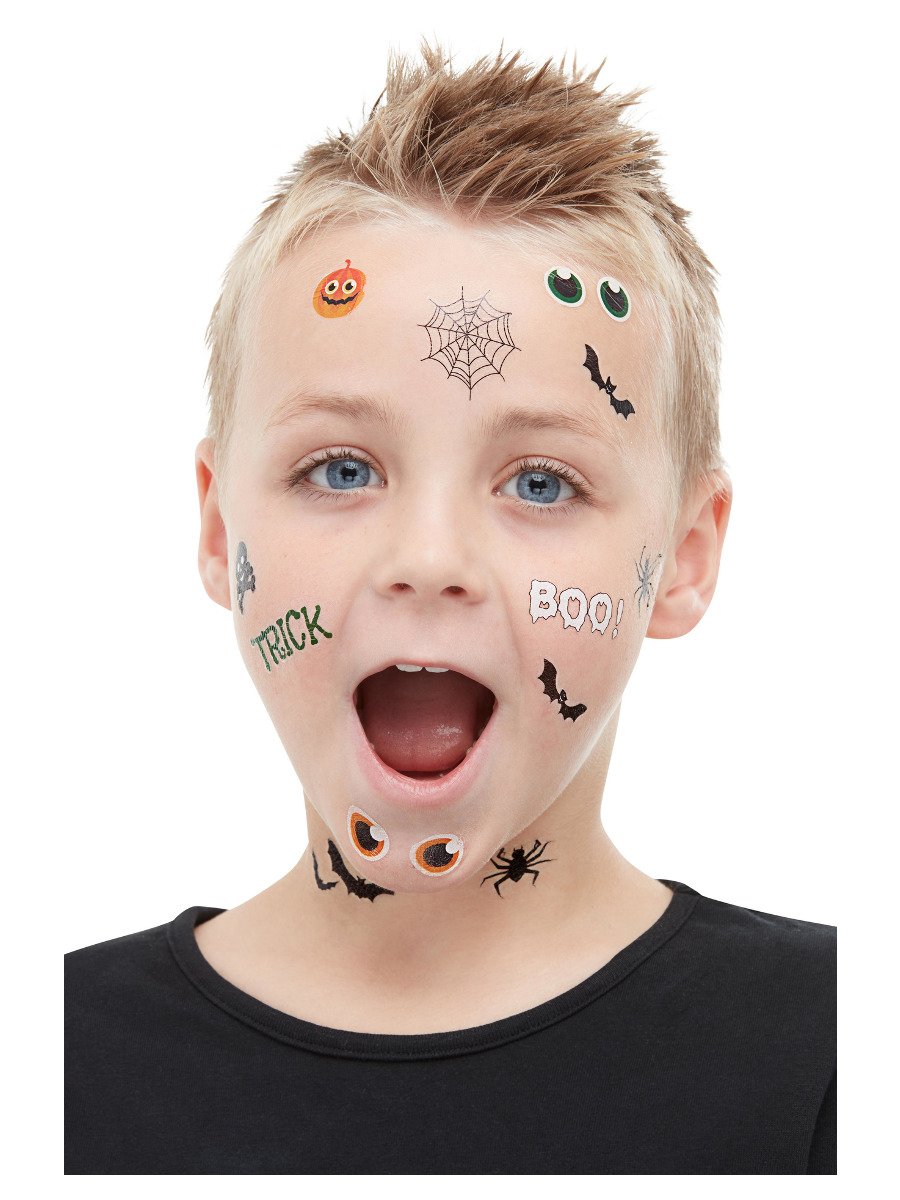 Click to view product details and reviews for Smiffys Trick Or Treat Halloween Tattoos Fancy Dress.