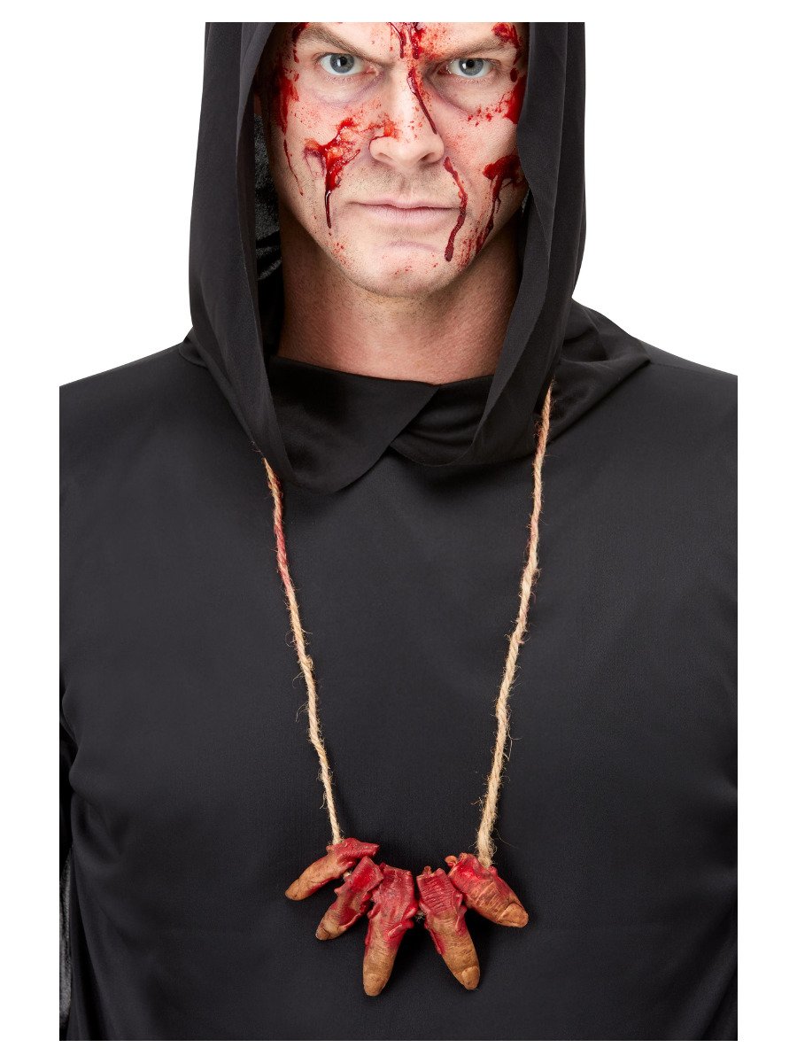 Click to view product details and reviews for Smiffys Severed Finger Necklace Fancy Dress.
