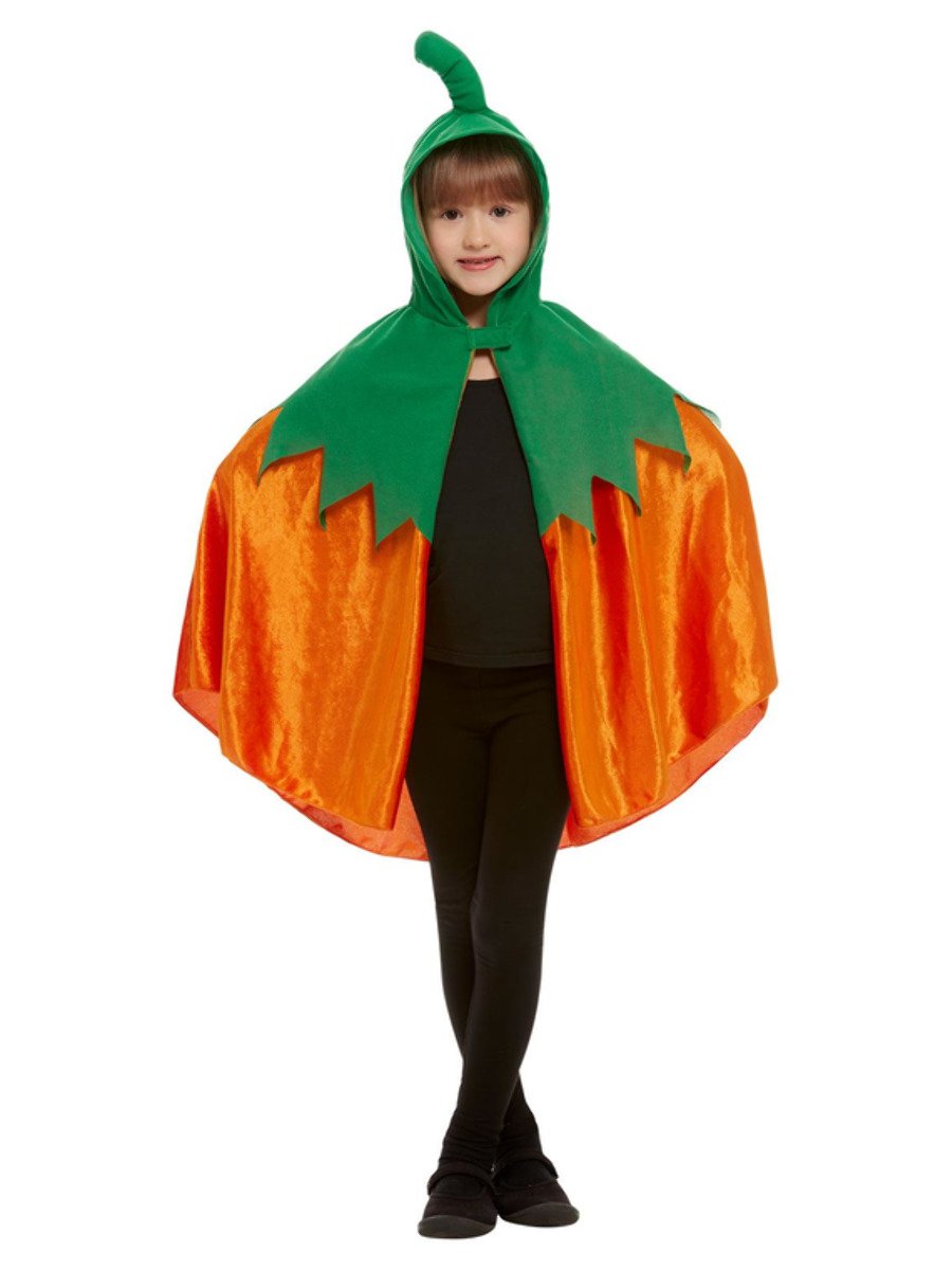 Click to view product details and reviews for Smiffys Pumpkin Hooded Cape Fancy Dress.