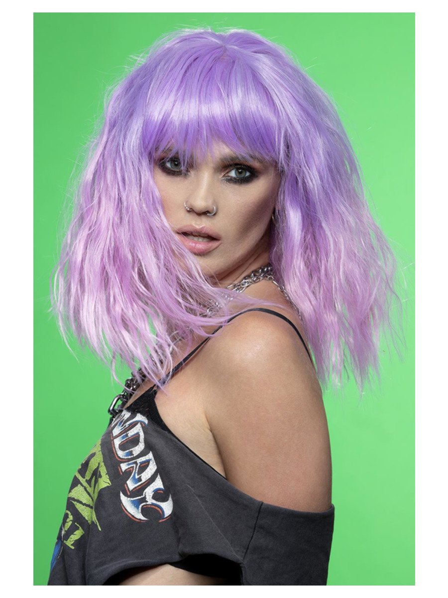 Photos - Fancy Dress Smiffys Manic Panic® Fleurs du Mal? Trash Goddess Wig - 