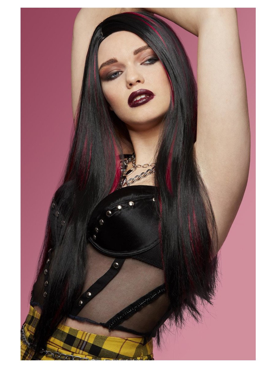 Photos - Fancy Dress Smiffys Manic Panic® Vampire's Kiss? Super Vixen Wig - 