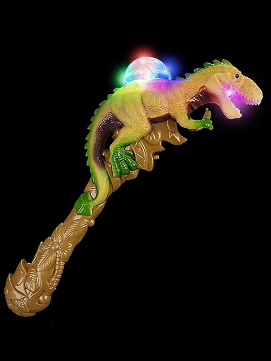 Click to view product details and reviews for Led Light Up Dinosaur Projecting Wand.