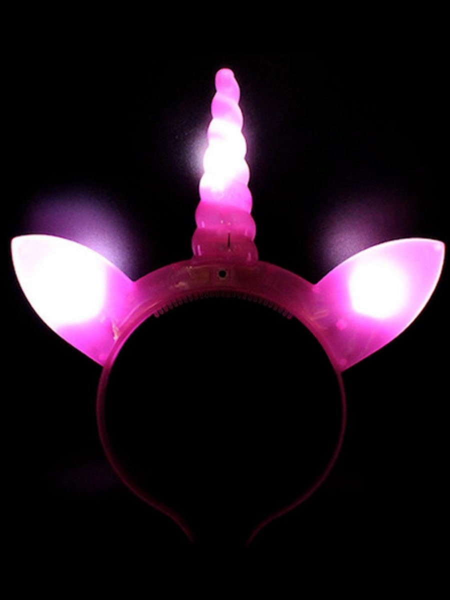 Click to view product details and reviews for Led Light Up Unicorn Head Boppers Assorted.
