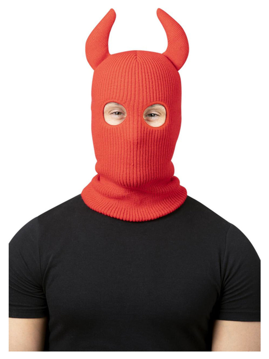 Click to view product details and reviews for Devil Balaclava Ski Mask With Horns.