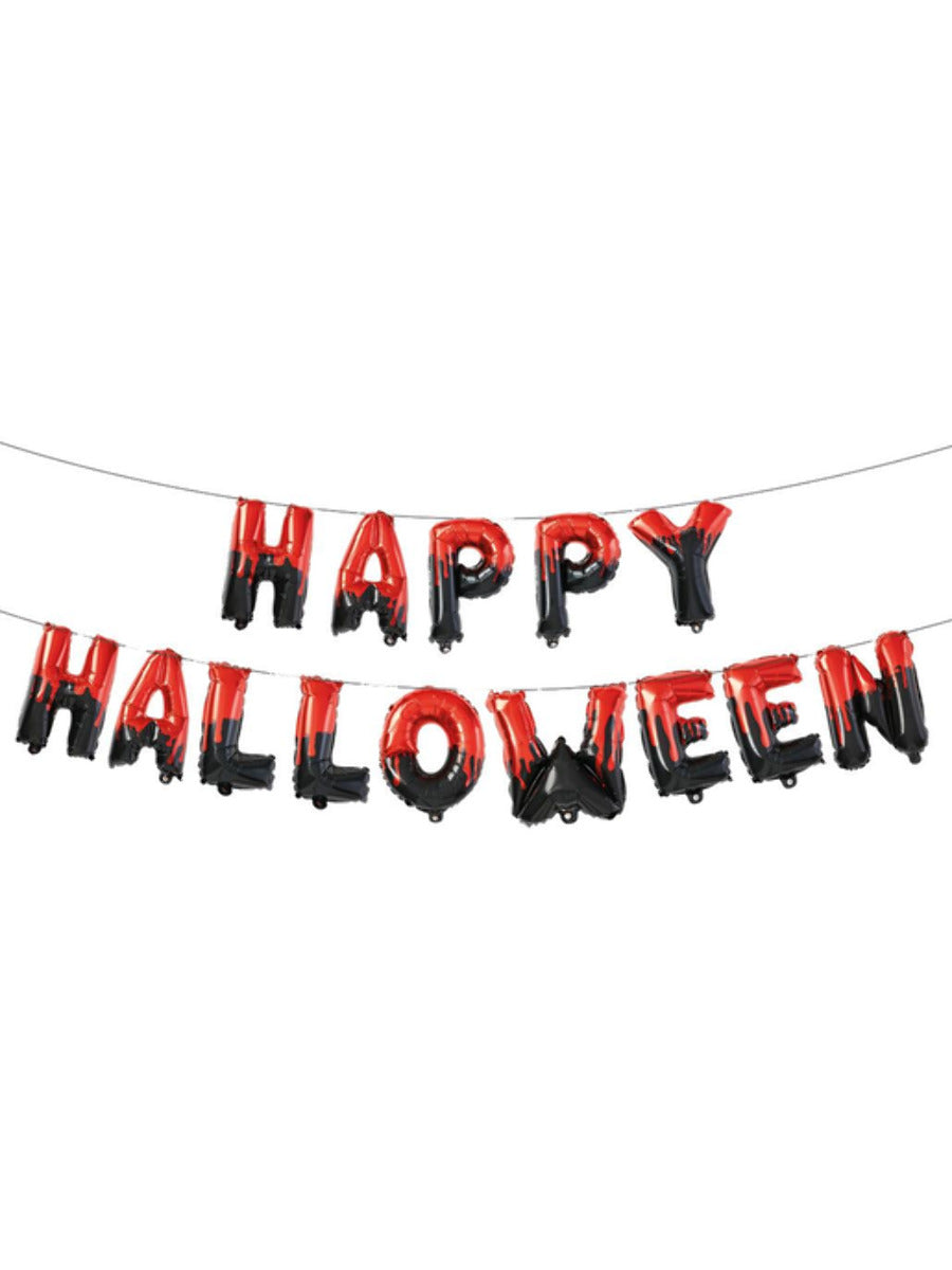 Click to view product details and reviews for Happy Halloween Foil Balloon Letter Garland.