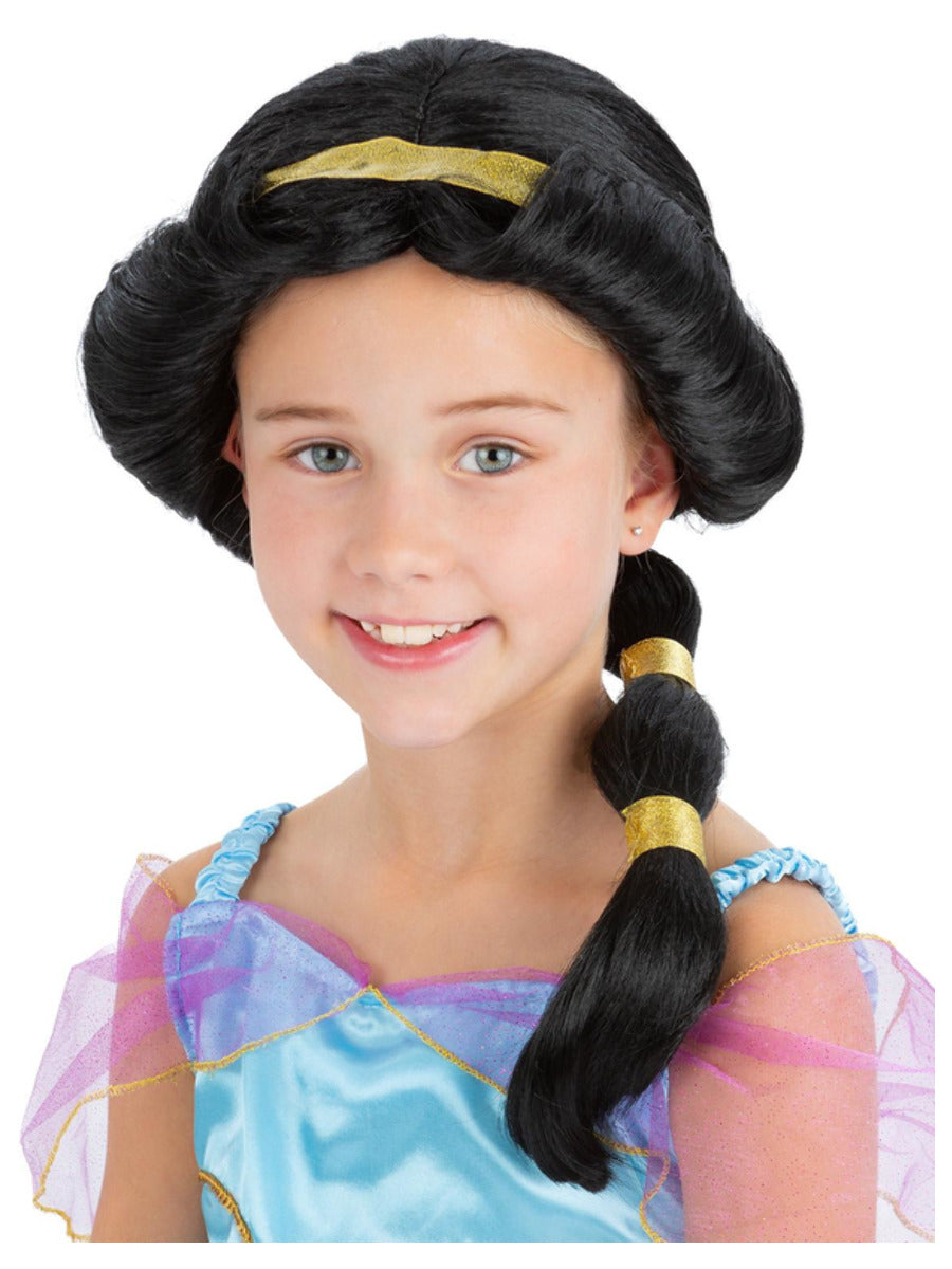 Click to view product details and reviews for Girls Arabian Princess Wig.