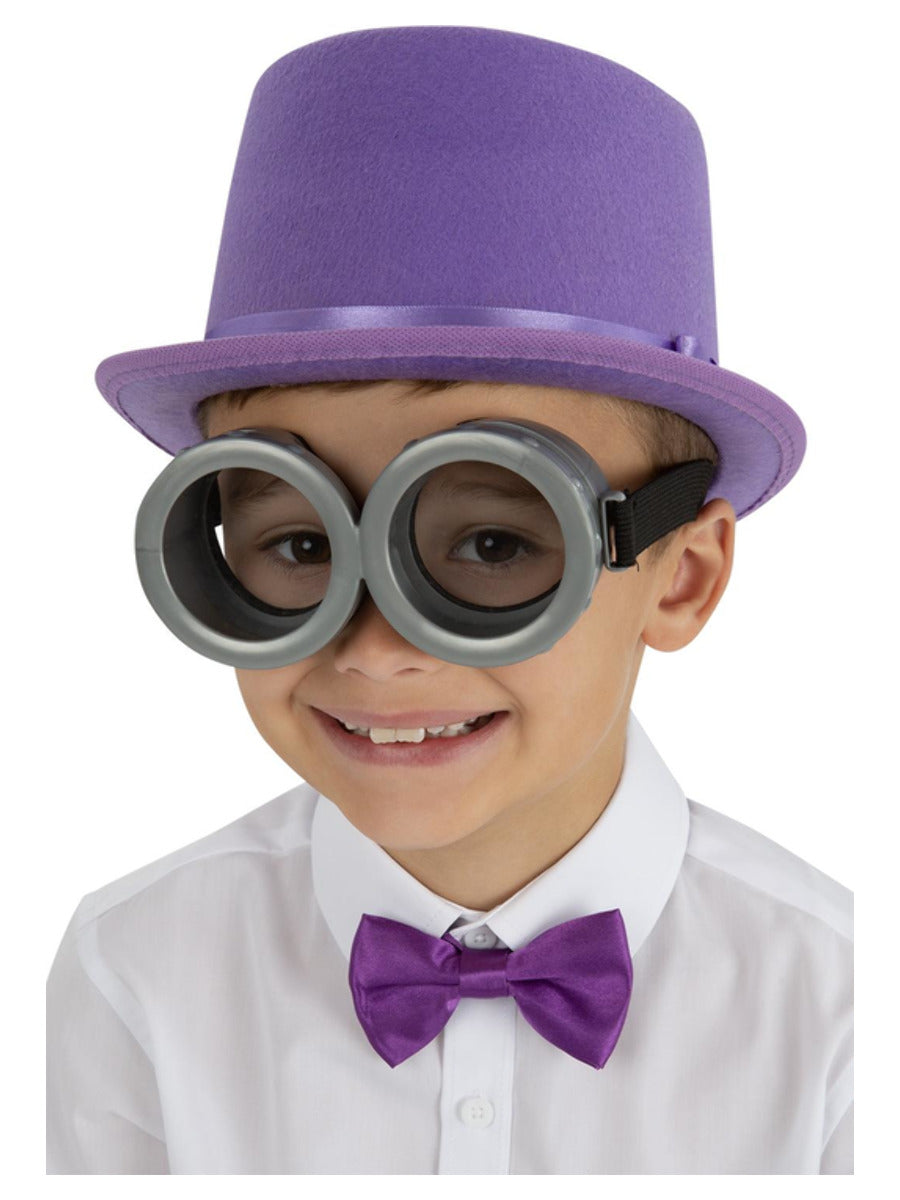 Click to view product details and reviews for Kids Grey Goggles Clear Lense.