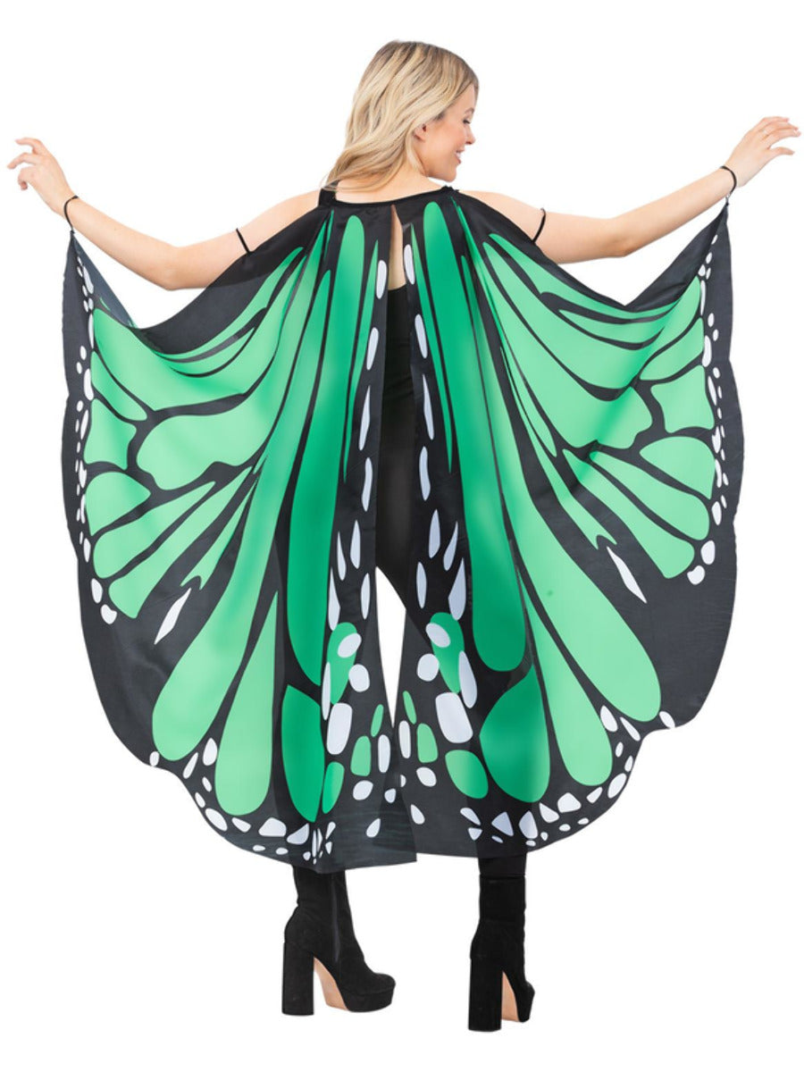 Click to view product details and reviews for Fabric Butterfly Wings Green.
