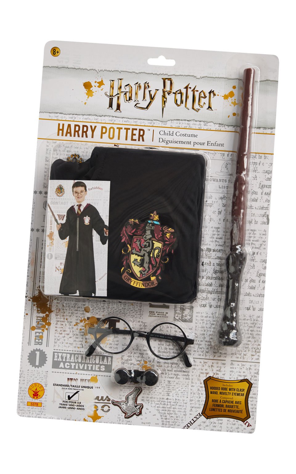 Kids Harry Potter Costume Robe Accessory Kit