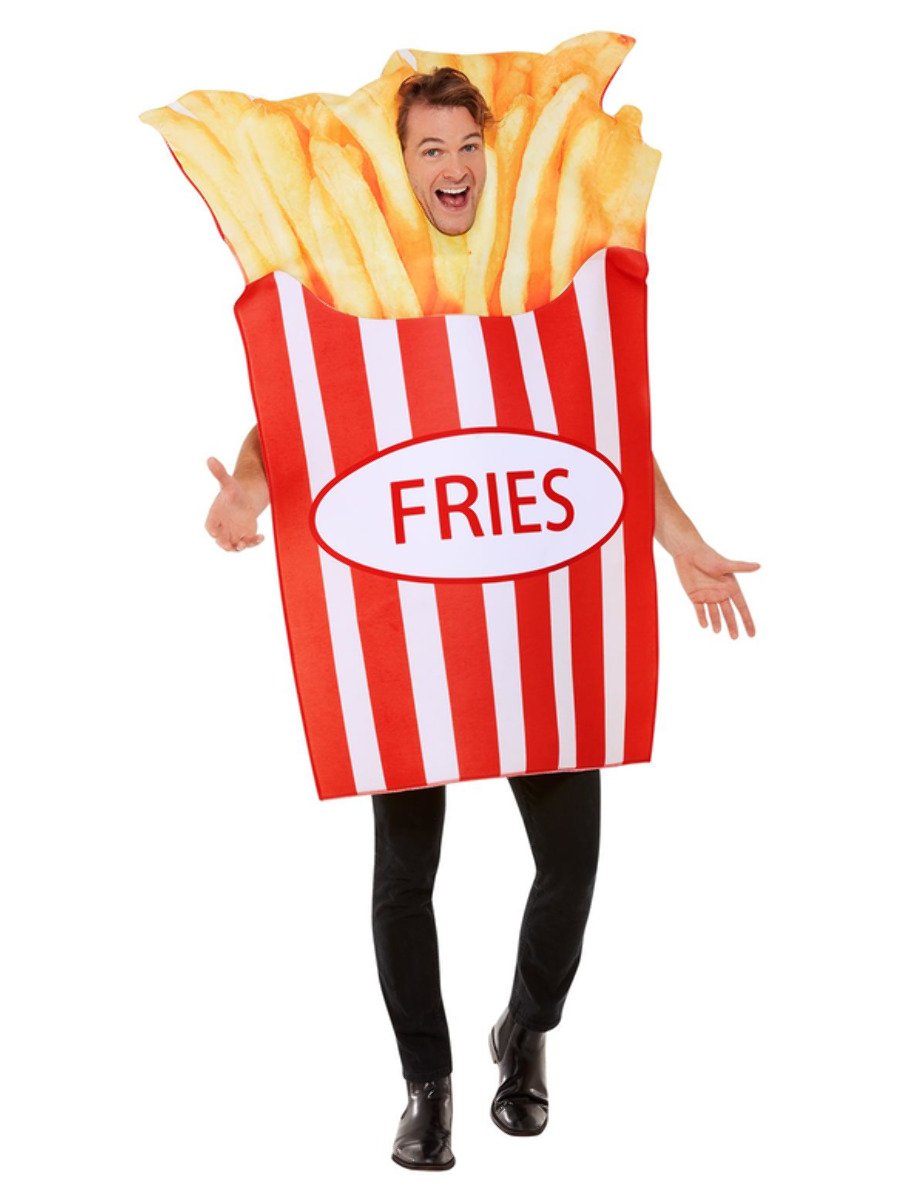 Click to view product details and reviews for Smiffys Fries Costume Red White Fancy Dress.