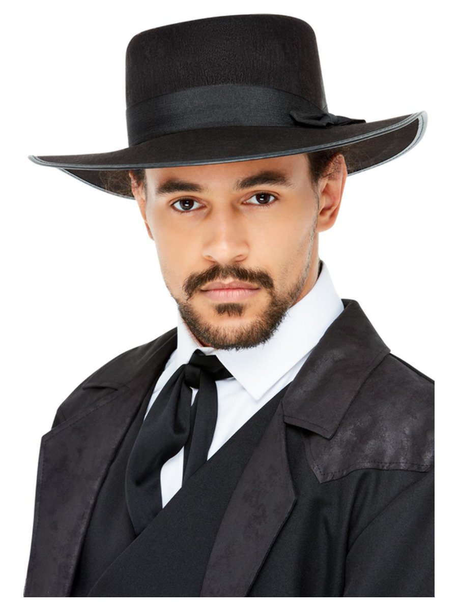 Click to view product details and reviews for 20s Wide Brim Fedora Hat Black.