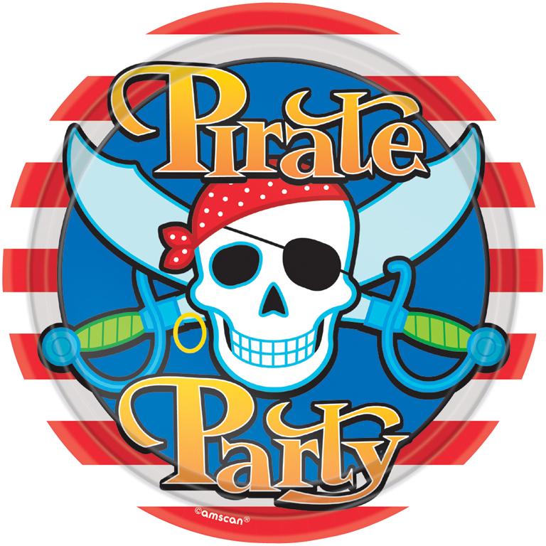 Click to view product details and reviews for Pirate Party Paper Plates 23cm.