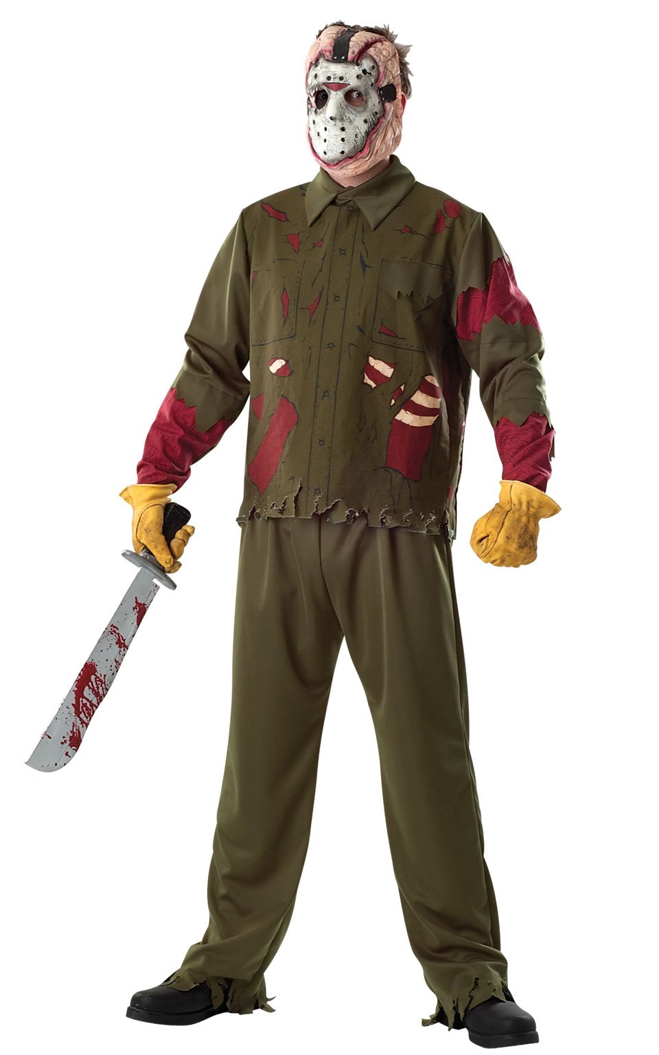Click to view product details and reviews for Deluxe Adult Jason Costume Standard.